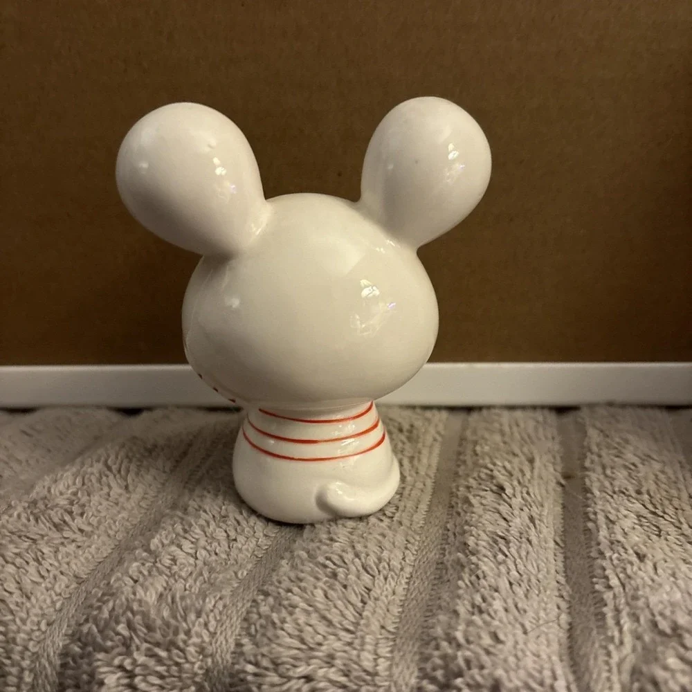 Mouse Ceramic Naito Rune/Inarco Japan 1960-1970 Very Rare Foil Tag HTF  Collect